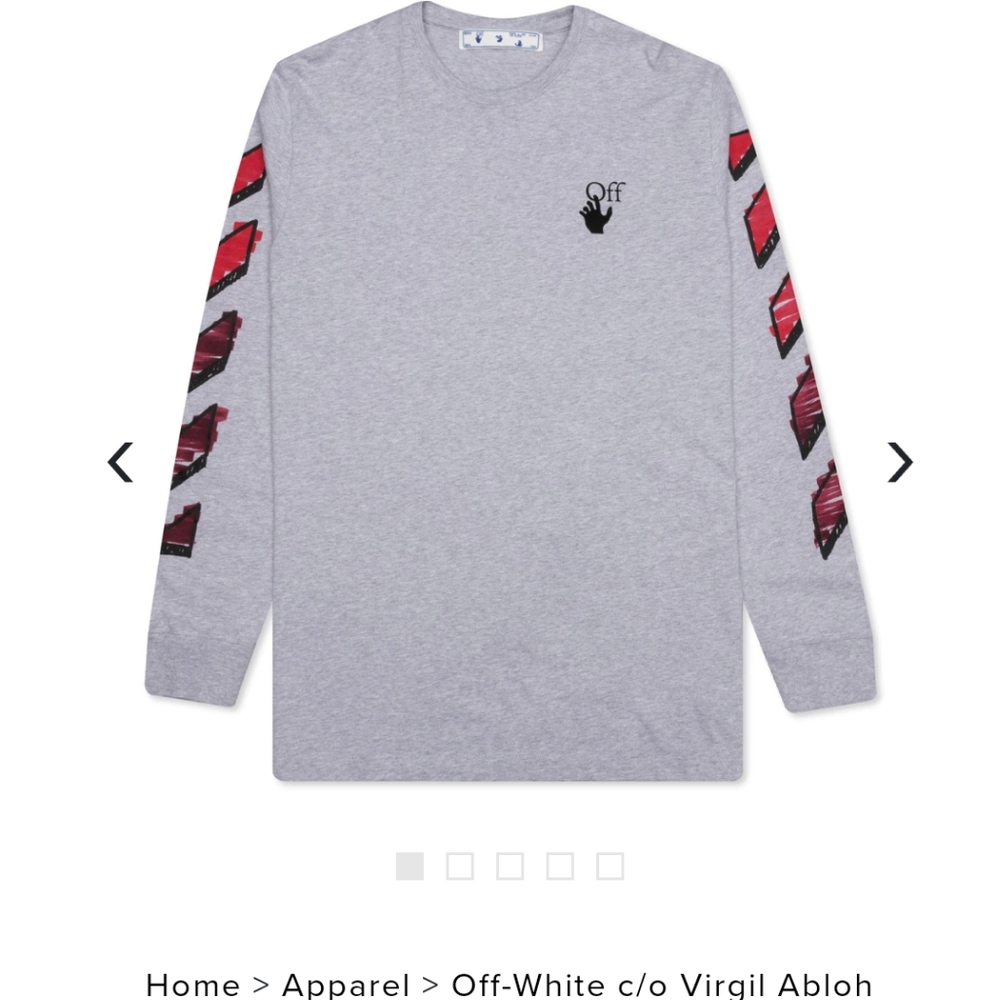 BRAND NEW OFF-WHITE LONG SLEEVE